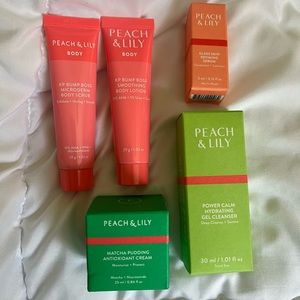 Peach and lily minis and samples kit